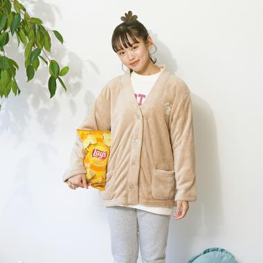 ミンクフリース羽織