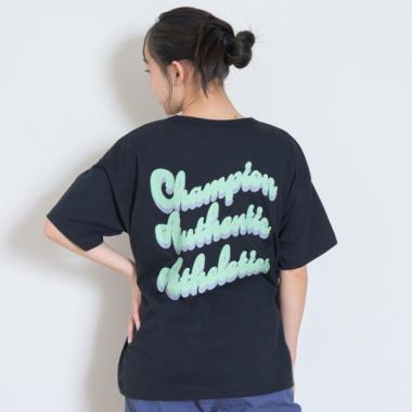 【Champion】バックプリントBIG半袖Tシャツ
