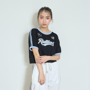 【LTXC】【吸水速乾/さらさら】ライン半袖Tシャツ