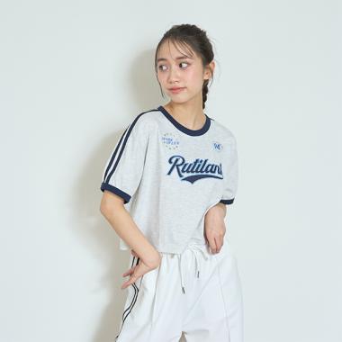 【LTXC】【吸水速乾/さらさら】ライン半袖Tシャツ