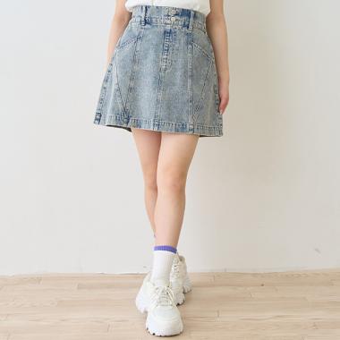 オシャ見え切替えスカート