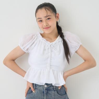 チェックオフショルインナーSET