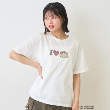 【ハローキティ】日焼け 冷感Tシャツ