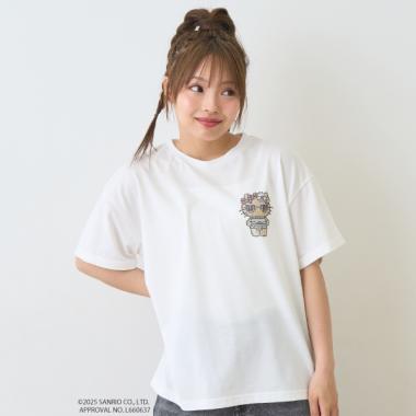 【ハローキティ】日焼け 冷感Tシャツ
