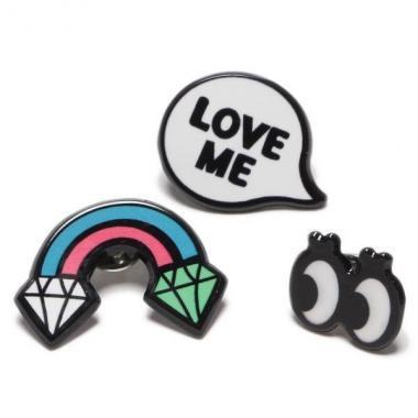 【ニコラ掲載】ピンバッヂ3点セット