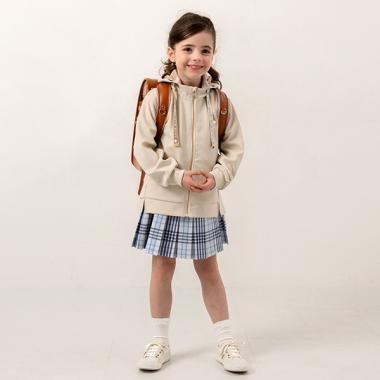 トドラー チェックプリーツスカート