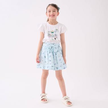 トドラー スプリングブーケキュロットスカート