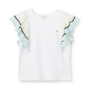 トドラー ラッフルスリーブTシャツ