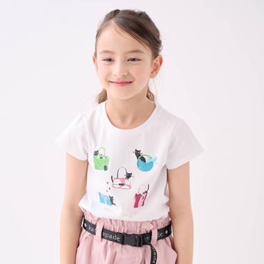 トドラー ノーティーキャットTシャツ