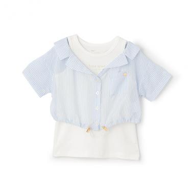 トドラー シアーシャツ&タンクトップセット