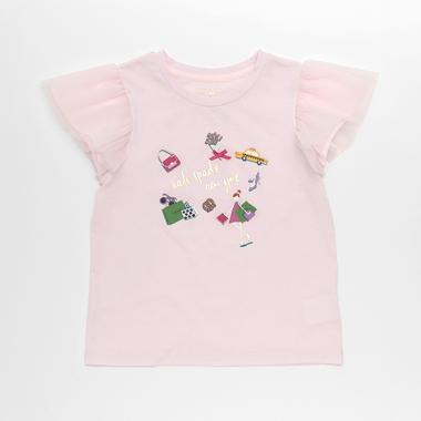 【人気商品再入荷】【直営店で取り扱い無し】ガールズ シティショッピングTシャツ
