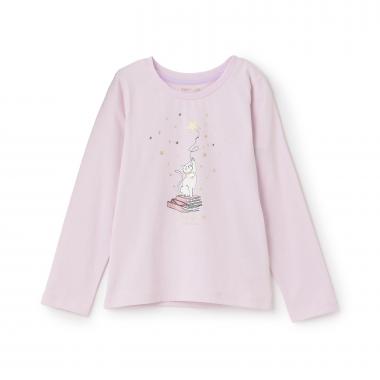 キャットインスターダスト長袖Tシャツ