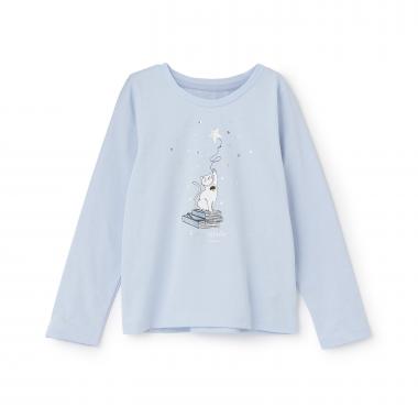 キャットインスターダスト長袖Tシャツ