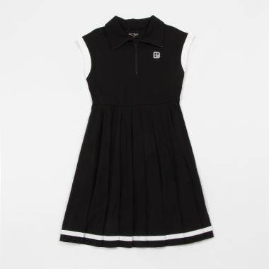 【人気商品再入荷】【直営店で取り扱い無し】ガールズ ハーフジップワンピース