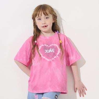 ハートタイダイ半袖Tシャツ