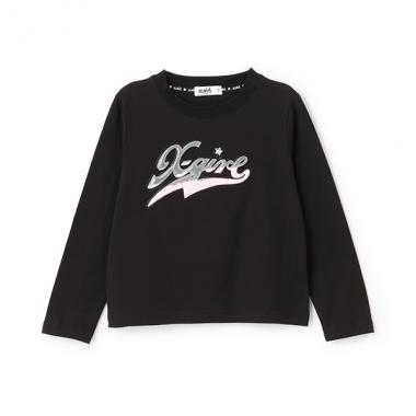 PVCロゴ長袖Tシャツ
