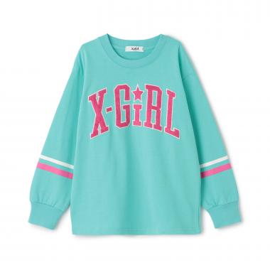 カレッジロゴ長袖Tシャツ