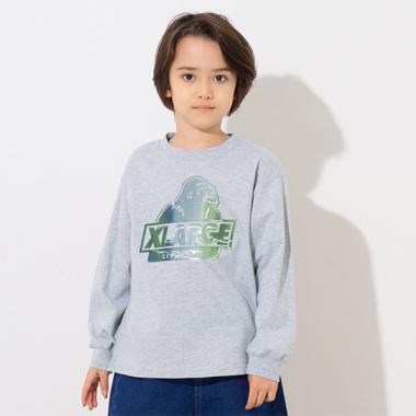 ホログラムスランテッドOG長袖Tシャツ