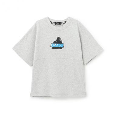バックスプレーロゴ半袖Tシャツ