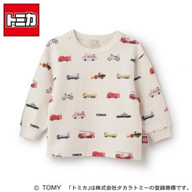 【TOMICA】総柄長袖Tシャツ