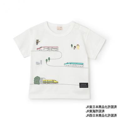 【新幹線】線路半袖Tシャツ