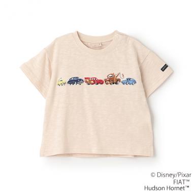 【Disney】カーズ/アップリケ半袖Tシャツ