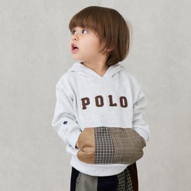 【POLO BCS】パッチワークパーカー