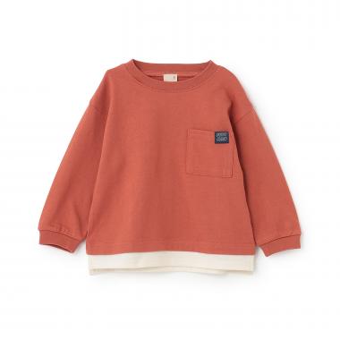 【GOODPRICE/食品防汚】裾レイヤード長袖T