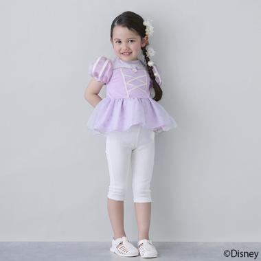 【Disney】バックフリル7分丈レギンス