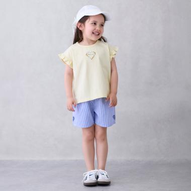 ハートくり抜きショートパンツ