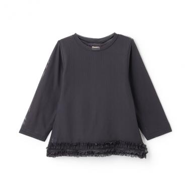 シアーレイヤード長袖T