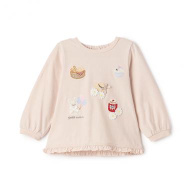 puputeteアップリケTシャツ