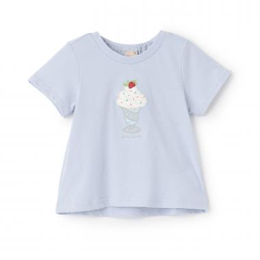 【接触冷感】モチーフ半袖Tシャツ