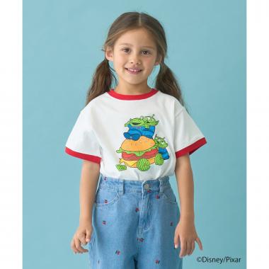 【PIXAR】【カイテキ天竺】エイリアン/フードアソートTシャツ