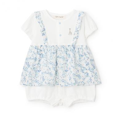 花柄ショートオール
