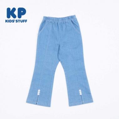 KP ストレッチデニムフレアパンツ(110～160)