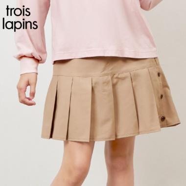 troislapins インナーパンツ付きプリーツスカート(140～150)