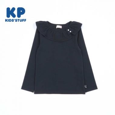 KP フリル襟長袖Tシャツ(80～140)