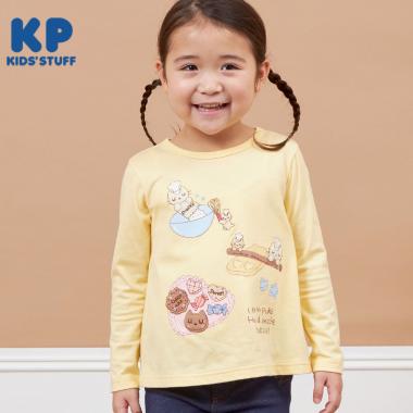 KP パティシエネコちゃん長袖Tシャツ(80～140)