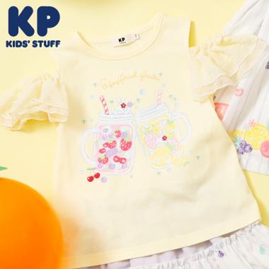 ジュースプリント キシリトール加工Tシャツ