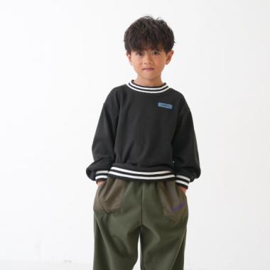 【Penfield】Kidsリブラインスウェット