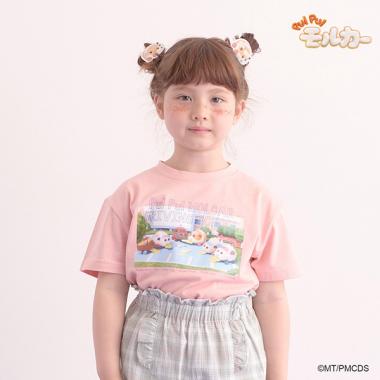 【PUI PUI モルカー】【型崩れしないやわらかコットン】もぐもぐモルカーTシャツ