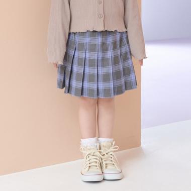 チェックプリーツスカート(インナーパンツ付き)
