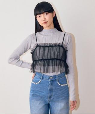 チュールビスチェニットSET