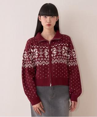 ノルディックZIPニット