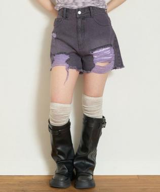 ダメージショートパンツ