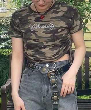ストーンロゴ半袖Tシャツ