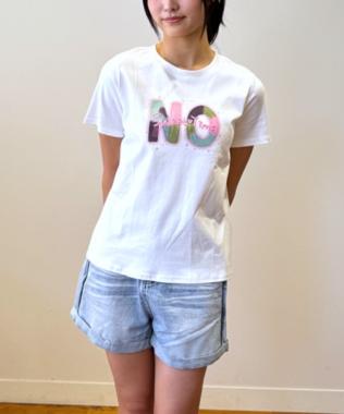 NO SWEETプリント半T