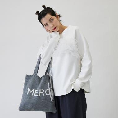 【LADIES】LIEN.・MERCIニットトートバッグ