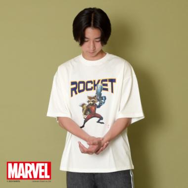 【MARVEL】ロケット/フロントプリントビッグTシャツ